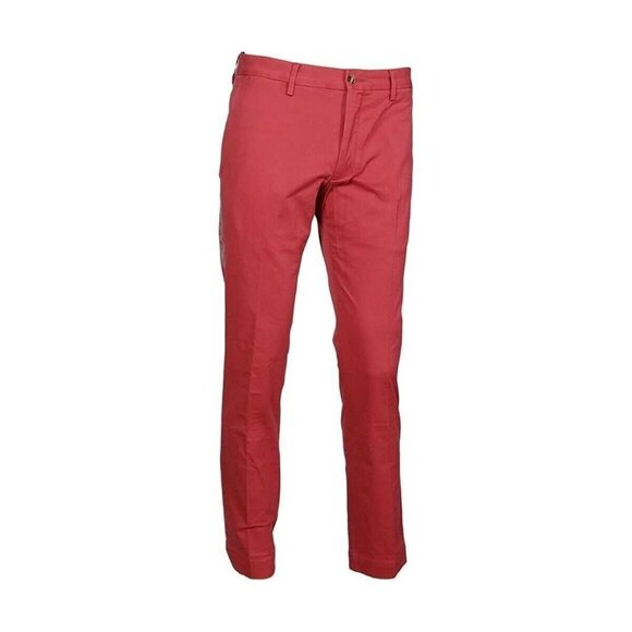 Ralph Lauren Polo Stretch Classic Fit Mens Size 30W X 32L Red Chino Pants - Picture 1 of 6